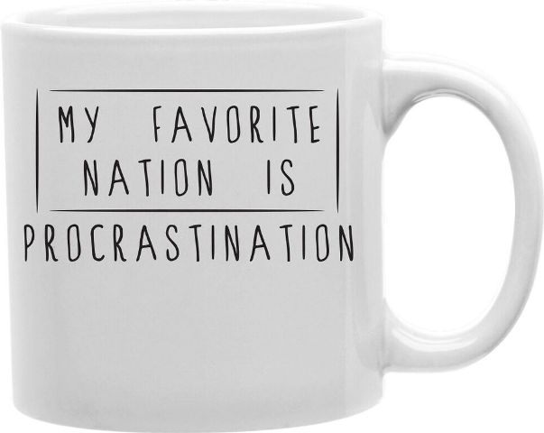 Cmg11-edm-nation Everyday Mug - Nation Is Procrastination