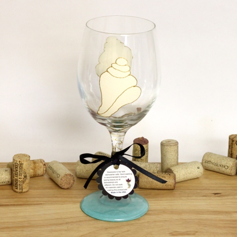 Be-cnch Conch Shell Wine Glass