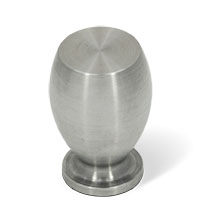 15 Mm Cabinet Knob, Satin Us32d - 630 Stainless Steel
