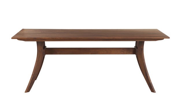 Bc-1001-03 Florence Rectangular Dining Table, Small - Walnut