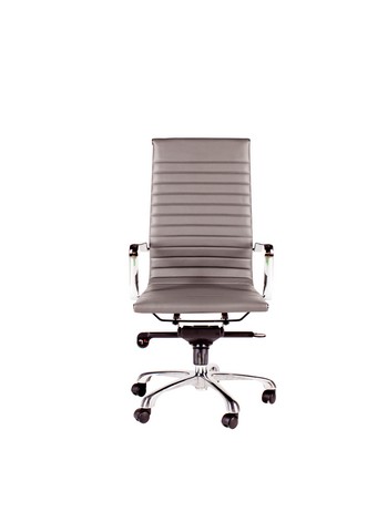 Zm-1001-29 Omega Office Chair, High Back, Grey