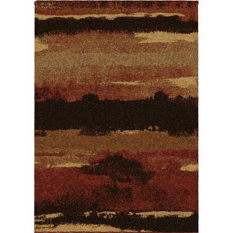 1667 Wild Weave Canyon Rouge Area Rug, Red - 7.83 X 10.83 Ft.