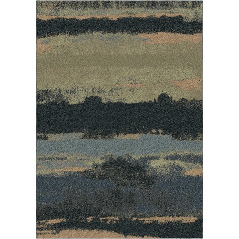 1668 Wild Weave Canyon Steel Blue Area Rug, 7.83 X 10.83 Ft.