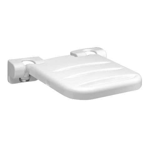 G22jds42w1 Folding Shower Seat With Abs Base, White