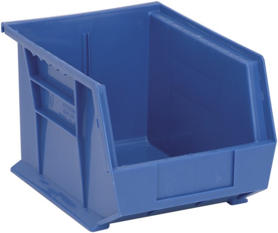 Quantum Storage Ultra Stack & Hang Bin- Blue - 10.75 x 8.25 x 7 in.