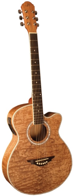 UPC 632930932863 product image for Morgan Monroe M-15QN Satin Quilt Ash Top Natural Guitar | upcitemdb.com