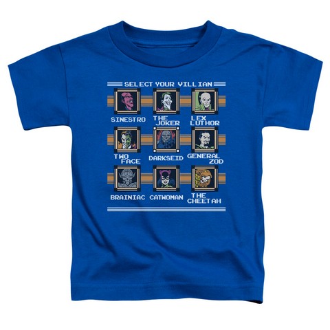 Dc-stage Select - Short Sleeve Toddler Tee - Royal, Large 4t