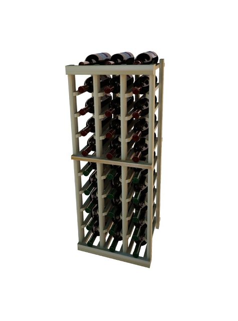 Wine Cellar Innovation Premium Redwood Vintner Series 3 Column Individual Rack, 3 Ft.