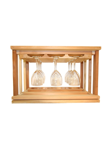 Mini Stack Series Glass Rack, Unstained