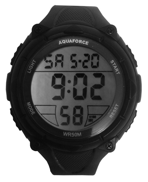 50-001 Multi Function Digital Watch With Grey Dial