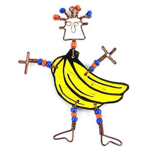 Dancing Girl Go Bananas Pin