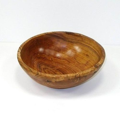 Hand - Carved Olive Wood Bowl, 9 In.