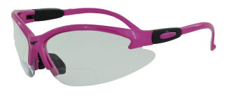 Cougar Glasses With Pink 1.5 Clear Lens