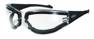 Full Throttle Plus Anti-fog Glasses With Clear Lens