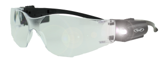Rider Led Light Glasses With Clear Lens