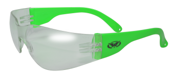 Rider Neon Glasses With Green Clear Lens