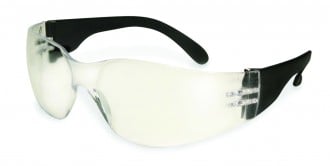 I Pro Rider Frosted Temples Glasses With Clear Lens Anti-fog, Set Of 12