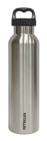 Fifty-fifty V25002ss0 Stainless Steel Vacuum-insulated Bottle, 25oz