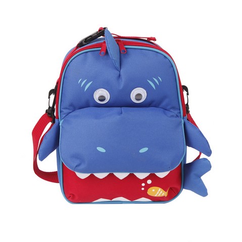 15905 Playful Shark Lunch Bag Backpack