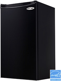 Microfridge All Refrigerator, Black - 3.3 Cu Ft.