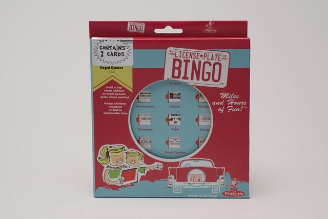Original Toy Company 9172as-24 License Plate Bingo Activity Toy, Pack Of 2