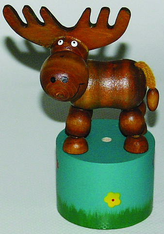 Original Toy Company Pt3331 Moose Thumb Puppet