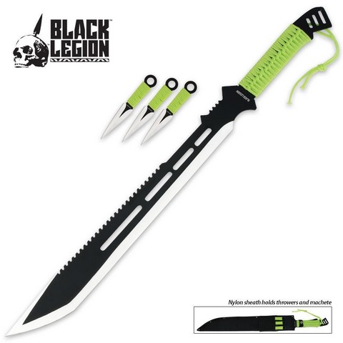 UPC 760729030176 product image for United Cutlery BV301 Black Legion Death Stalker Sword Green | upcitemdb.com
