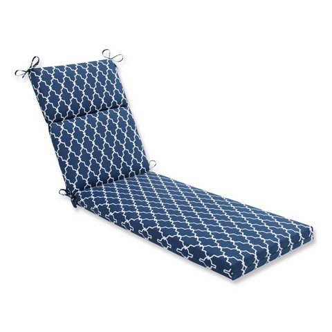 Indoor-outdoor Garden Gate Navy Blue Chaise Lounge Cushion