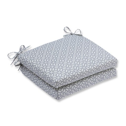 Indoor-outdoor In The Frame Pebble Squared Corners Seat Cushion, Grey - Set Of 2