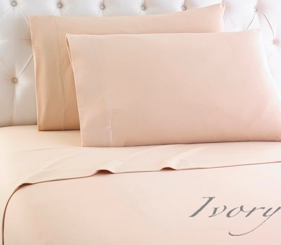 Mfnssqnivy Micro Flannel Ivory Queen Sheet Set