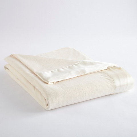 Mfnbktwivr12 Micro Flannel Ivory Twin Size All Seasons Year Round Sheet Blanket