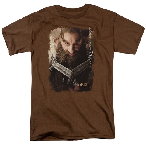 UPC 754193258525 product image for The Hobbit-Nori Poster Short Sleeve Adult 18-1 Tee - Coffee - Large | upcitemdb.com