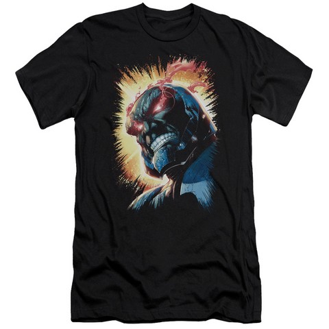 Trevco Jla-Darkseid Is Short Sleeve Adult 30-1 Tee Black - XL Trevco Jla-Darkseid Is Short Sleeve Adult 30-1 Tee Black - XL