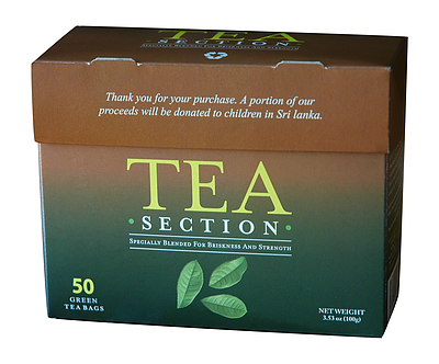 UPC 859113004067 product image for Tea Section Green Tea 50 Bags - Case of 6 | upcitemdb.com
