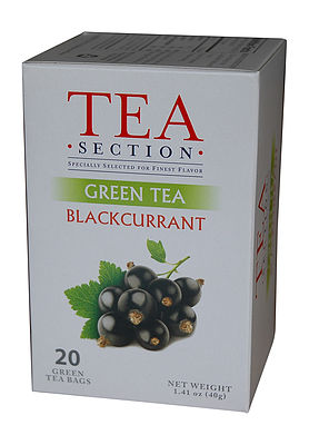 UPC 859113004142 product image for Tea Section Blackcurrant Green Tea 20 Bags - Case of 6 | upcitemdb.com