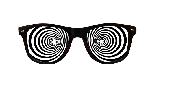 Weyeseyes Mezmer Black Frames- Novelty Sunglasses - Set Of 2