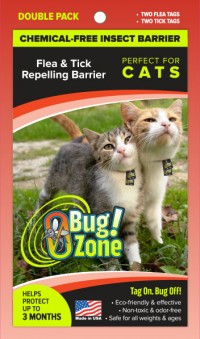 Flea Tick Double Pack Barrier Tags For Cats