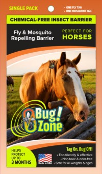 Fly Mosquito Single Pack Barrier Tags For Horses