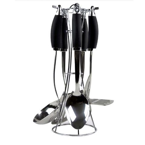 UPC 812688015401 product image for Cookinex Kung Fu Master KF-2300 5 Piece Kitchen Tool Set Black | upcitemdb.com