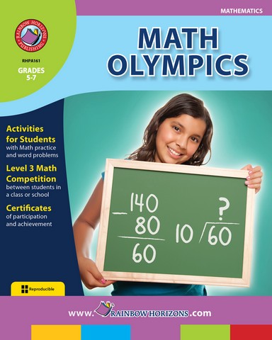 ISBN 9781553191636 product image for A161 Math Olympics - Grade 5 to 7 | upcitemdb.com