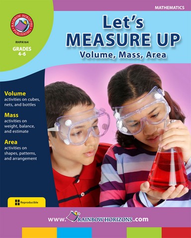 ISBN 9781553191612 product image for A164 Lets Measure Up Volume- Mass- Area - Grade 4 to 6 | upcitemdb.com
