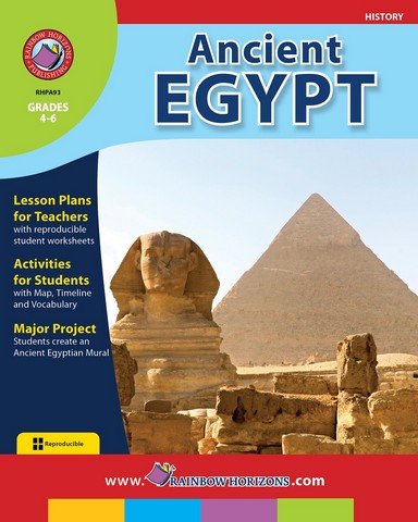 ISBN 9781553190738 product image for A93 Ancient Egypt - Grade 4 to 6 | upcitemdb.com