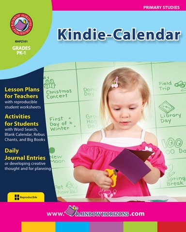 Z101 Kindie - Calendar - Grade Pk To 1