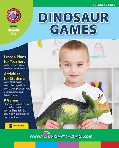 ISBN 9781553193470 product image for Z78 Dinosaur Games - Grade K to2 | upcitemdb.com