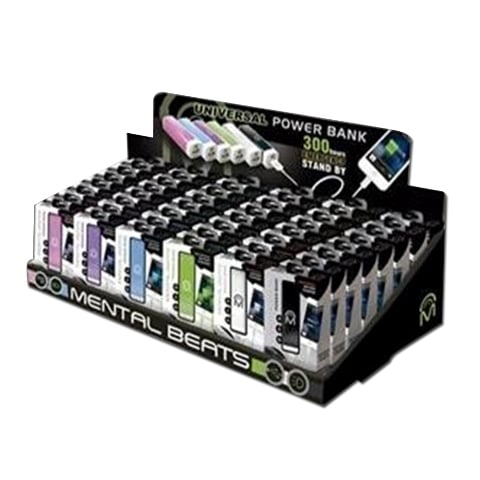 UPC 858341005013 product image for Mental Beats 61854DIS Mental Beats 4000 mAh Battery Bank Assorted Colors | upcitemdb.com