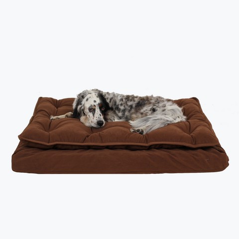 1781 Luxury Pet Pillow Top Mattress Bed - 30 X 42 X 4 In. - Caramel