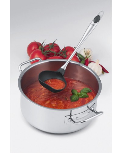 14770 Ladle And Scoop, Black & Silver