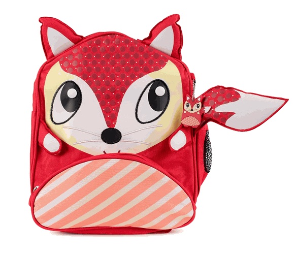 Cute Fox Design Friends Little Kids Backpack