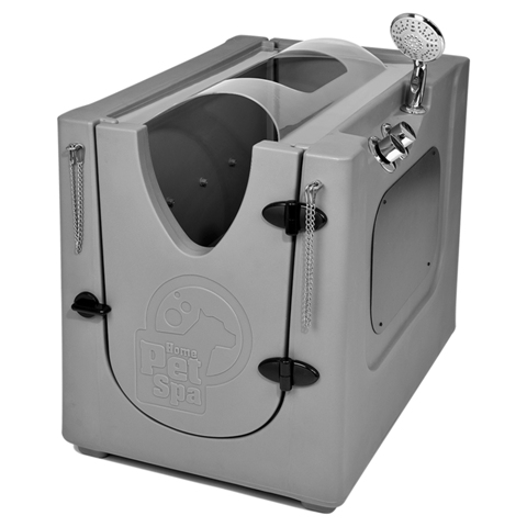 Ra060sw Pet Wash Enclosure With Removable Shelf & Wheels