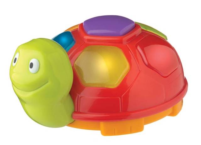 EAN 9321104842299 product image for Playgro 638379919 Squeak Music & Lights Turtle | upcitemdb.com